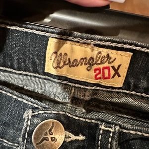 Wrangler 20X mens jeans 33x34